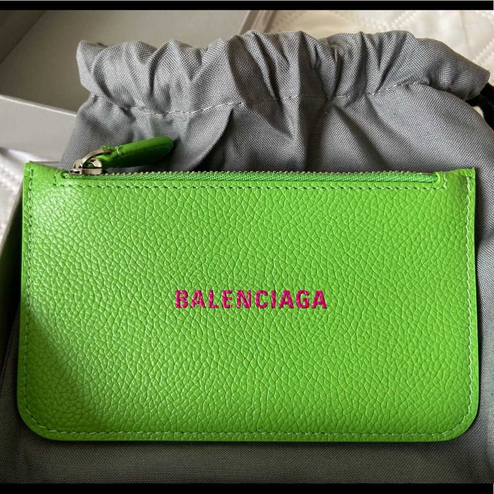 Balenciaga Card Holder (Green) - Picture 9 of 11